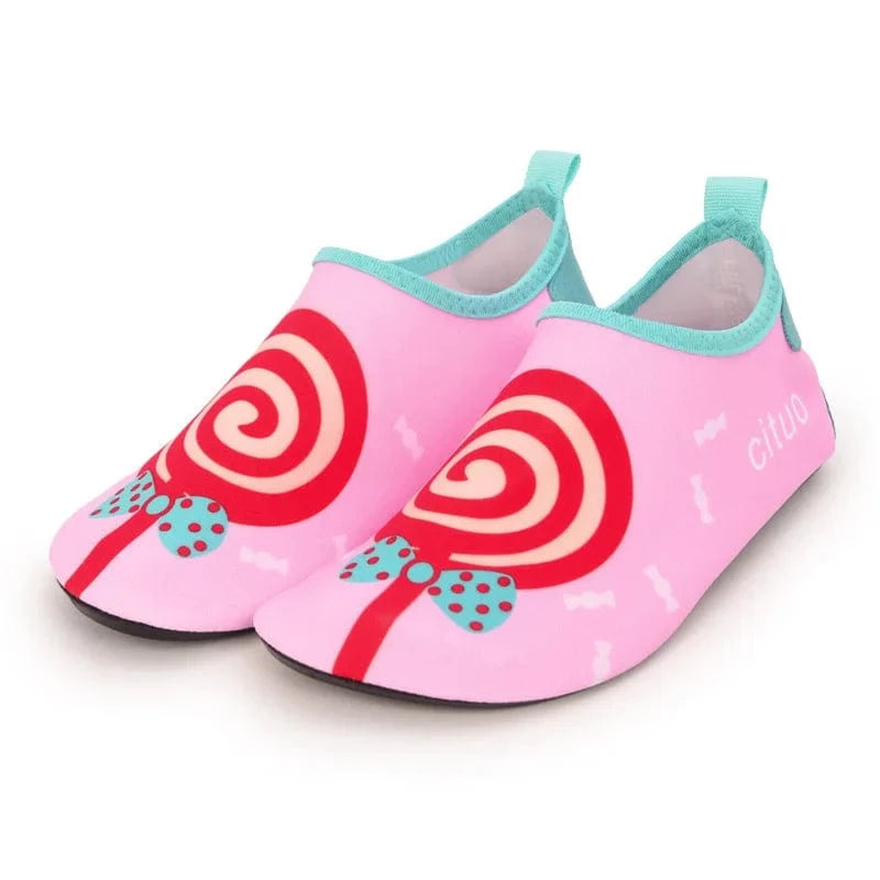Chaussures aqua enfant antidérapantes et légères | ZOLVIA Bonbons Rose / 22-23