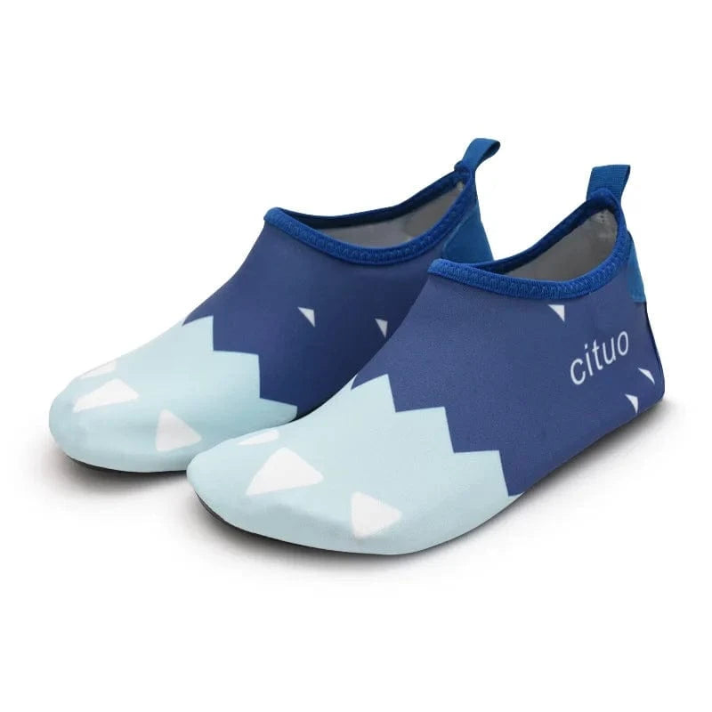 Chaussures aqua enfant antidérapantes et légères | ZOLVIA Griffes Bleues / 22-23