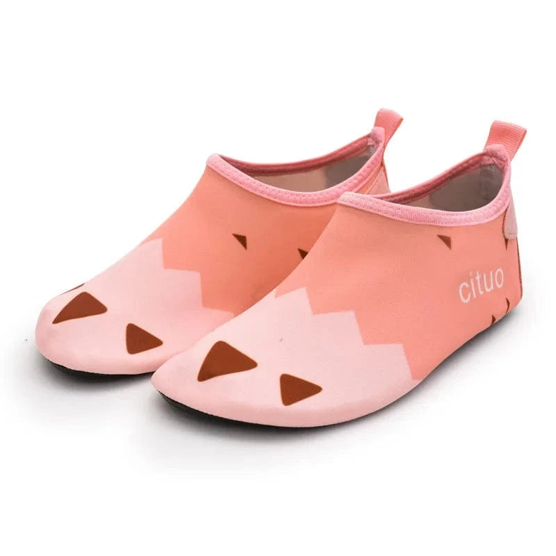 Chaussures aqua enfant antidérapantes et légères | ZOLVIA Griffes Roses / 22-23