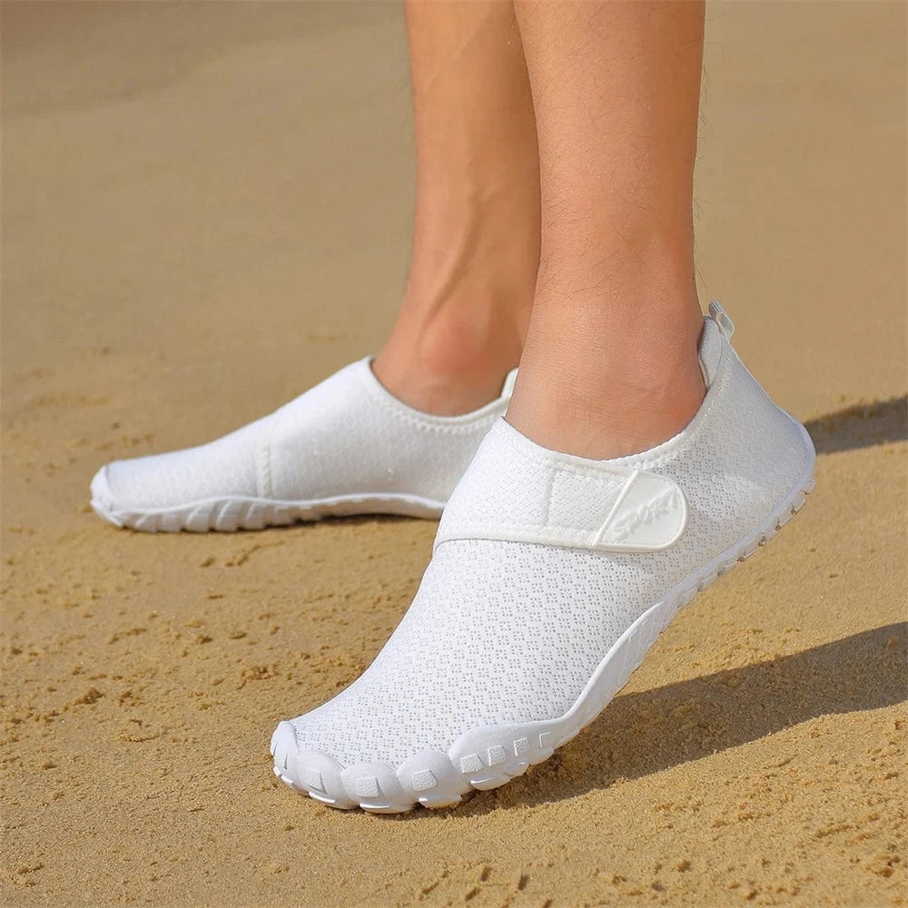 Chaussures aquatiques barefoot à scratch unisexe | ZOLVIA