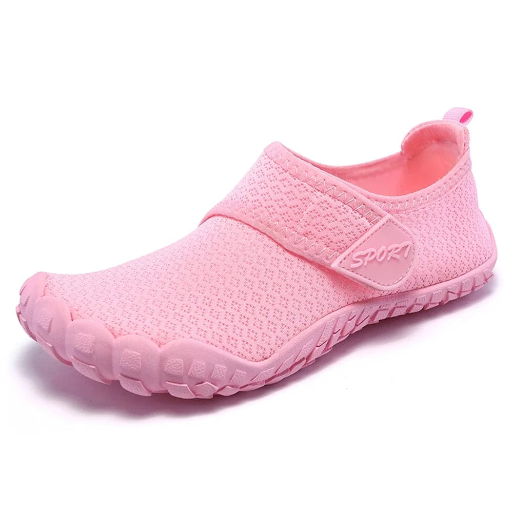 Chaussures aquatiques barefoot à scratch unisexe | ZOLVIA