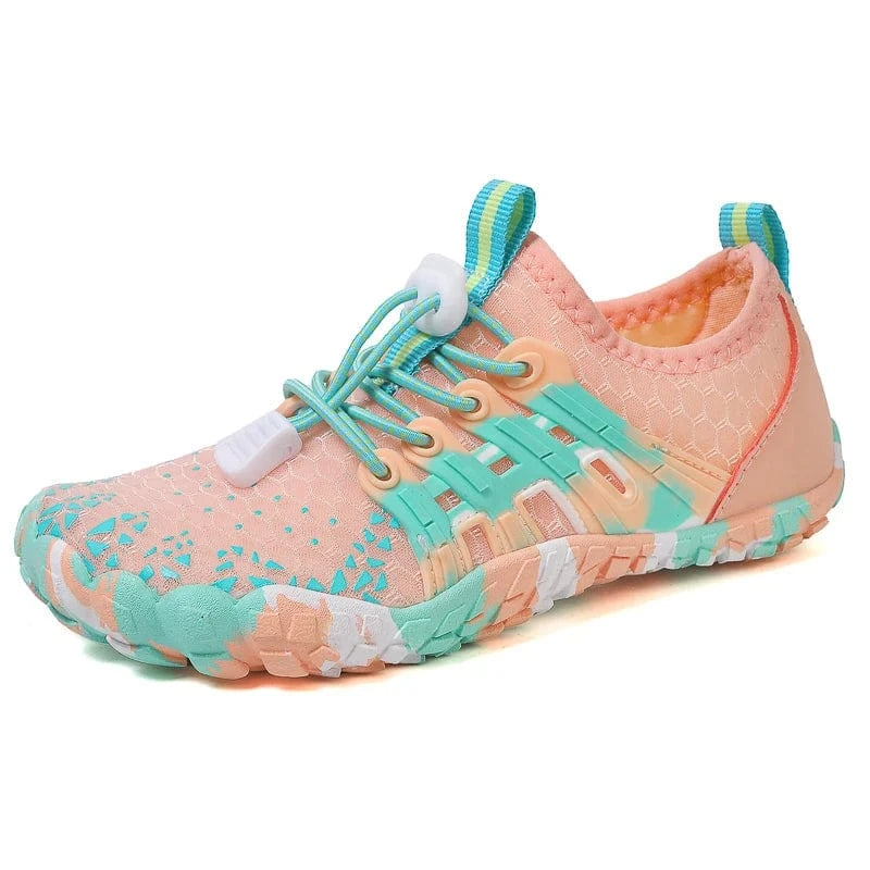 Chaussures aquatiques enfants colorées et antidérapantes | ZOLVIA Saumon / 26
