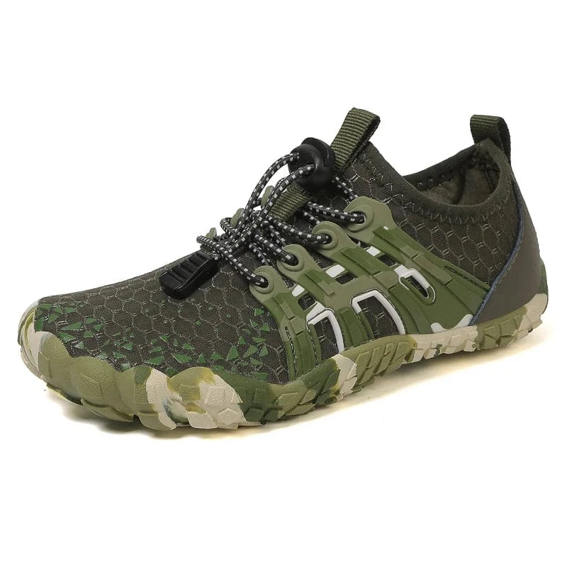 Chaussures aquatiques enfants colorées et antidérapantes | ZOLVIA Vert Armée / 26