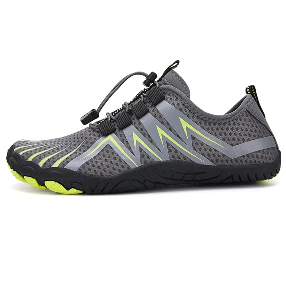 Chaussures aquatiques légères antidérapantes homme femme | ZOLVIA Gris/Jaune / 35