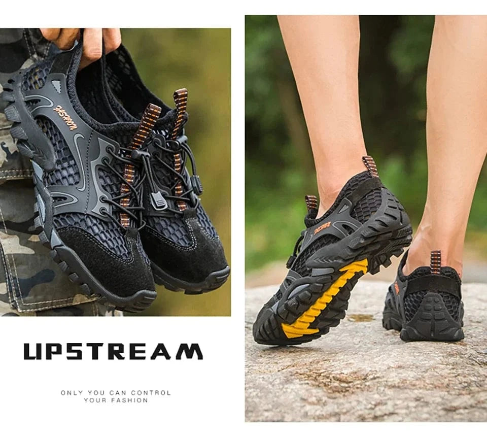 Chaussures aquatiques pêche et rando homme | ZOLVIA™ DriftRock