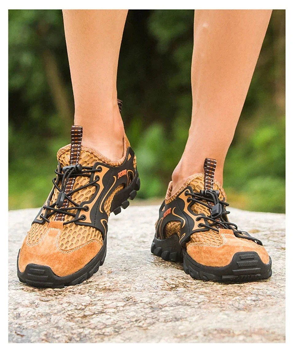 Chaussures aquatiques pêche et rando homme | ZOLVIA™ DriftRock