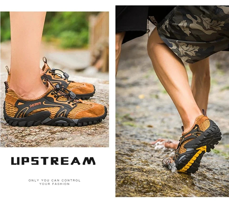 Chaussures aquatiques pêche et rando homme | ZOLVIA™ DriftRock