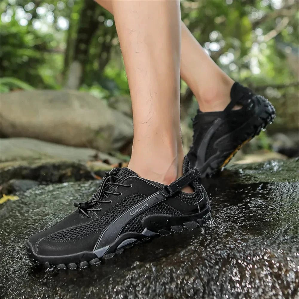 Chaussures aquatiques pêche et rando homme | ZOLVIA™ DriftRock