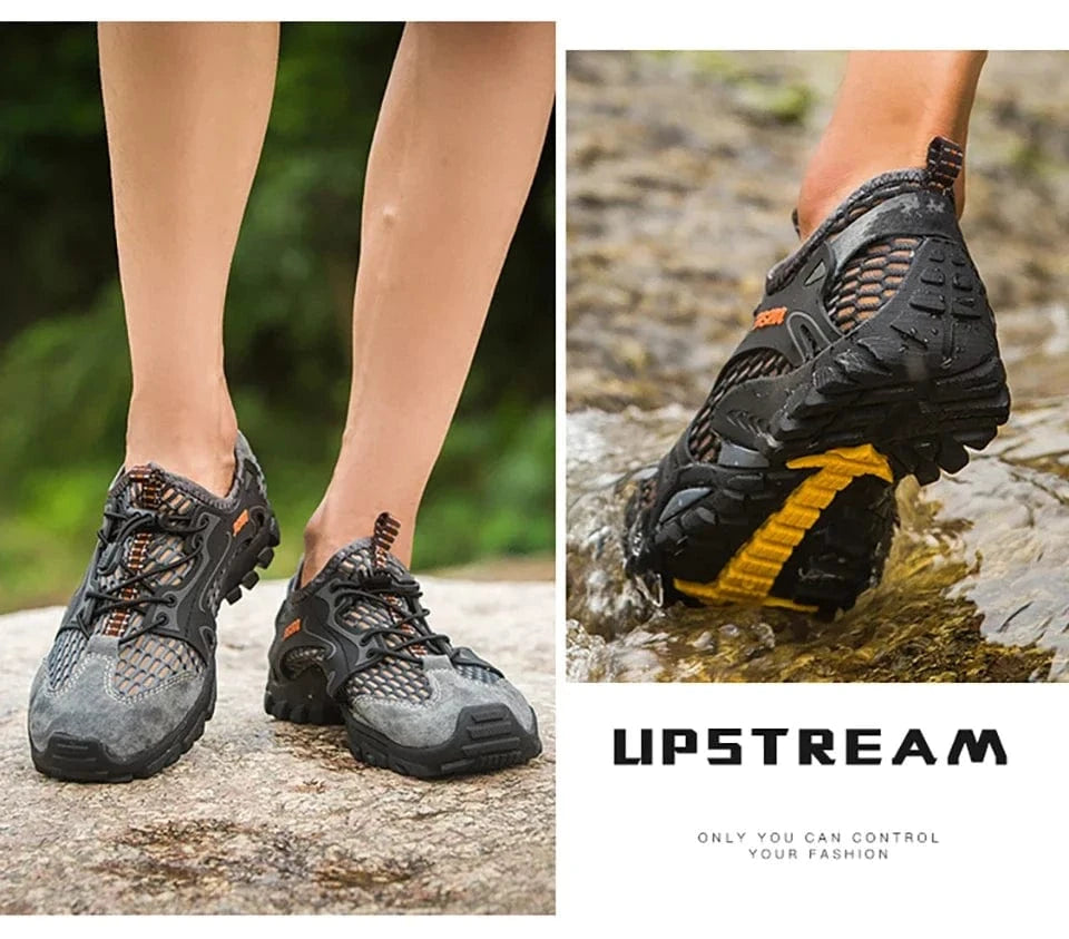 Chaussures aquatiques pêche et rando homme | ZOLVIA™ DriftRock