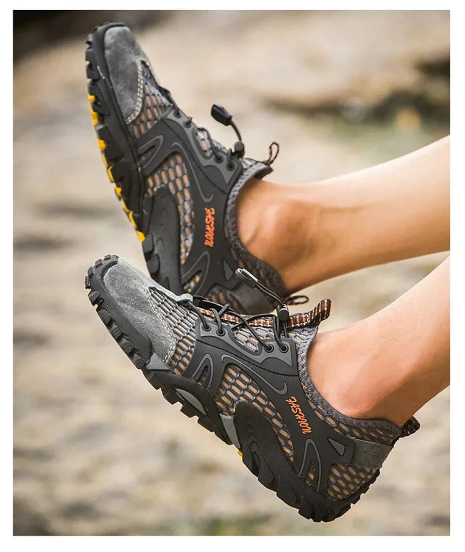 Chaussures aquatiques pêche et rando homme | ZOLVIA™ DriftRock