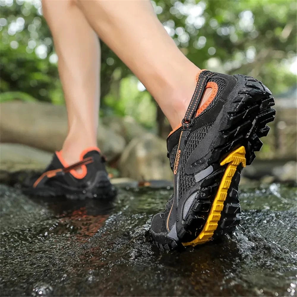Chaussures aquatiques pêche et rando homme | ZOLVIA™ DriftRock