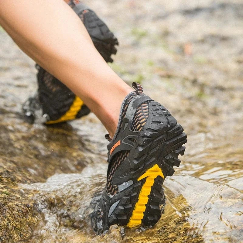 Chaussures aquatiques pêche et rando homme | ZOLVIA™ DriftRock