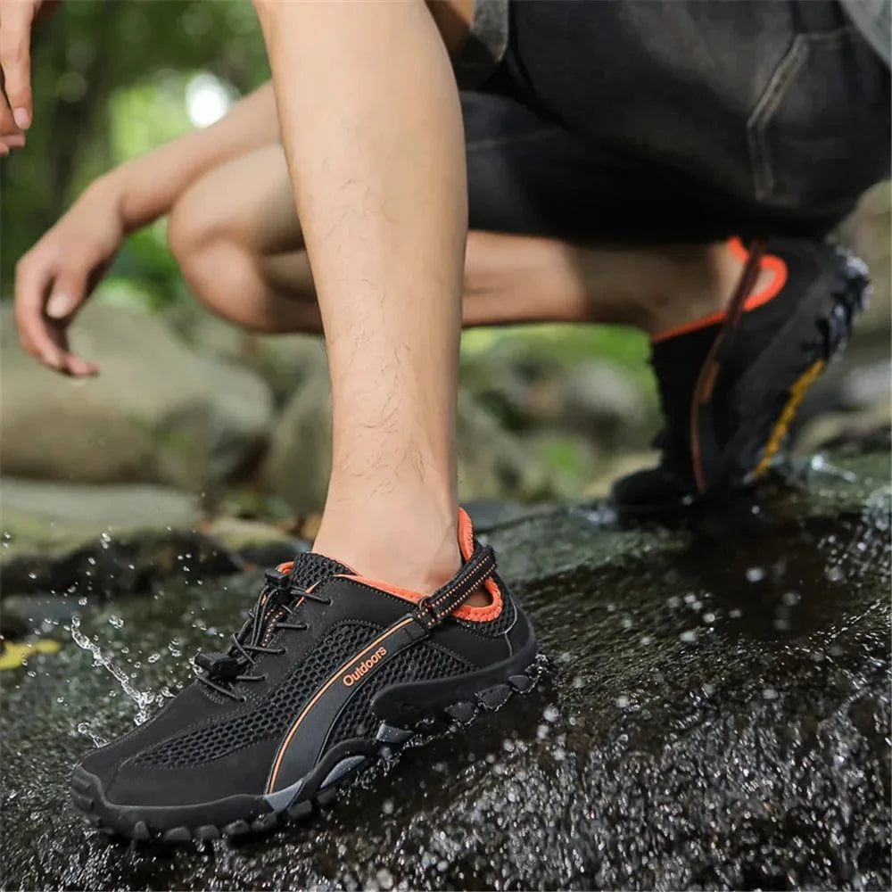 Chaussures aquatiques pêche et rando homme | ZOLVIA™ DriftRock