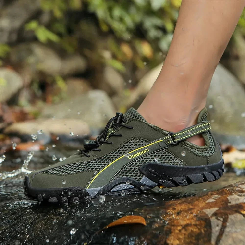 Chaussures aquatiques pêche et rando homme | ZOLVIA™ DriftRock