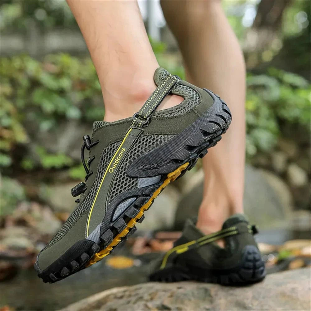 Chaussures aquatiques pêche et rando homme | ZOLVIA™ DriftRock