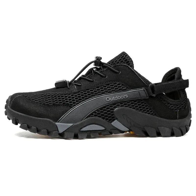 Chaussures aquatiques pêche et rando homme | ZOLVIA™ DriftRock Noir / 38