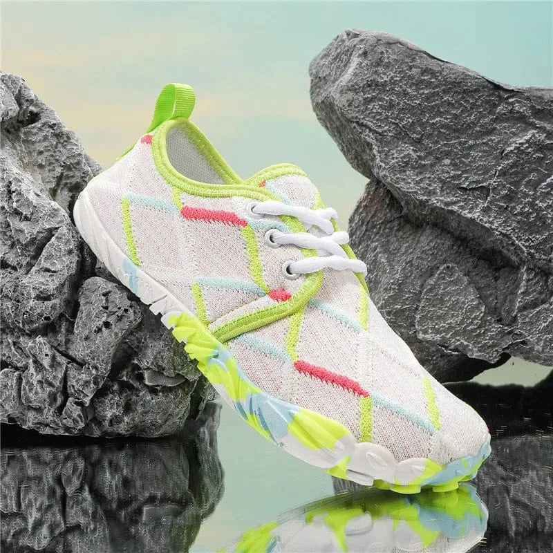 Chaussures barefoot aquatiques à bout large unisexes | ZOLVIA