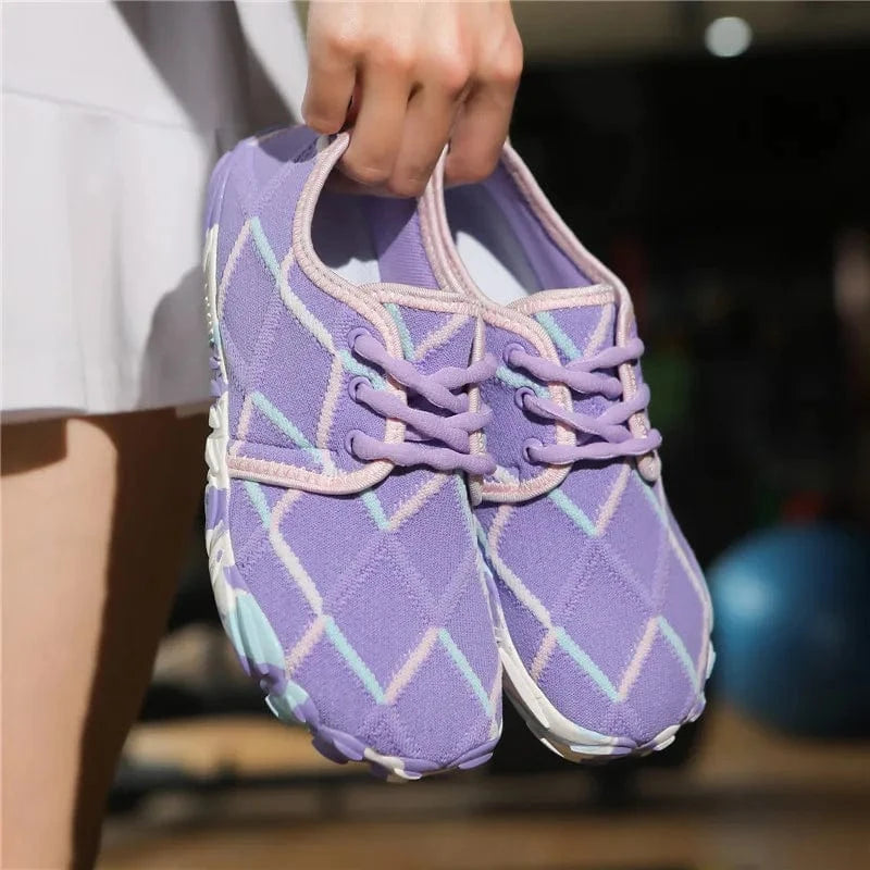 Chaussures barefoot aquatiques à bout large unisexes | ZOLVIA