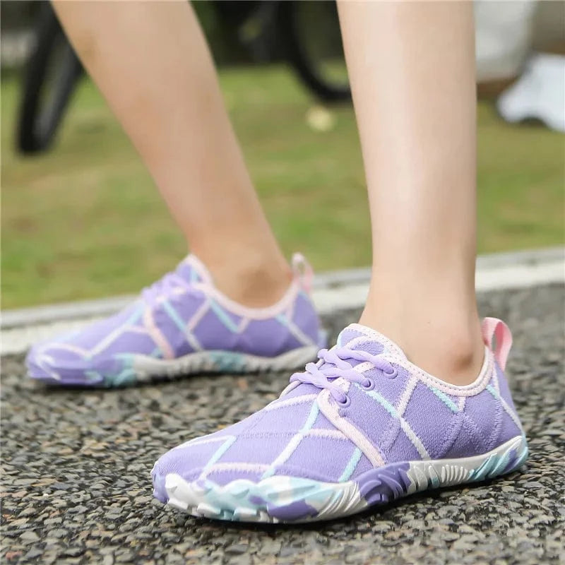 Chaussures barefoot aquatiques à bout large unisexes | ZOLVIA