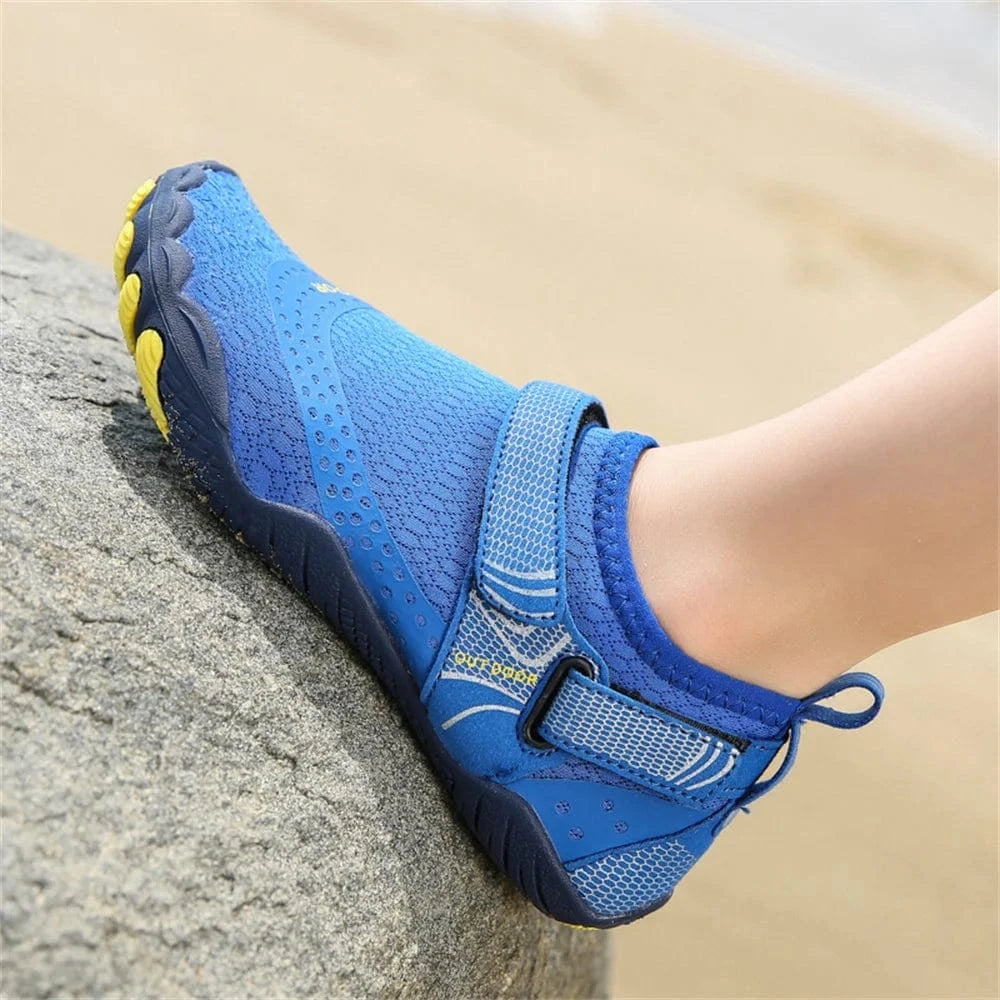 Chaussures d'eau enfants antidérapantes 5 doigts | ZOLVIA