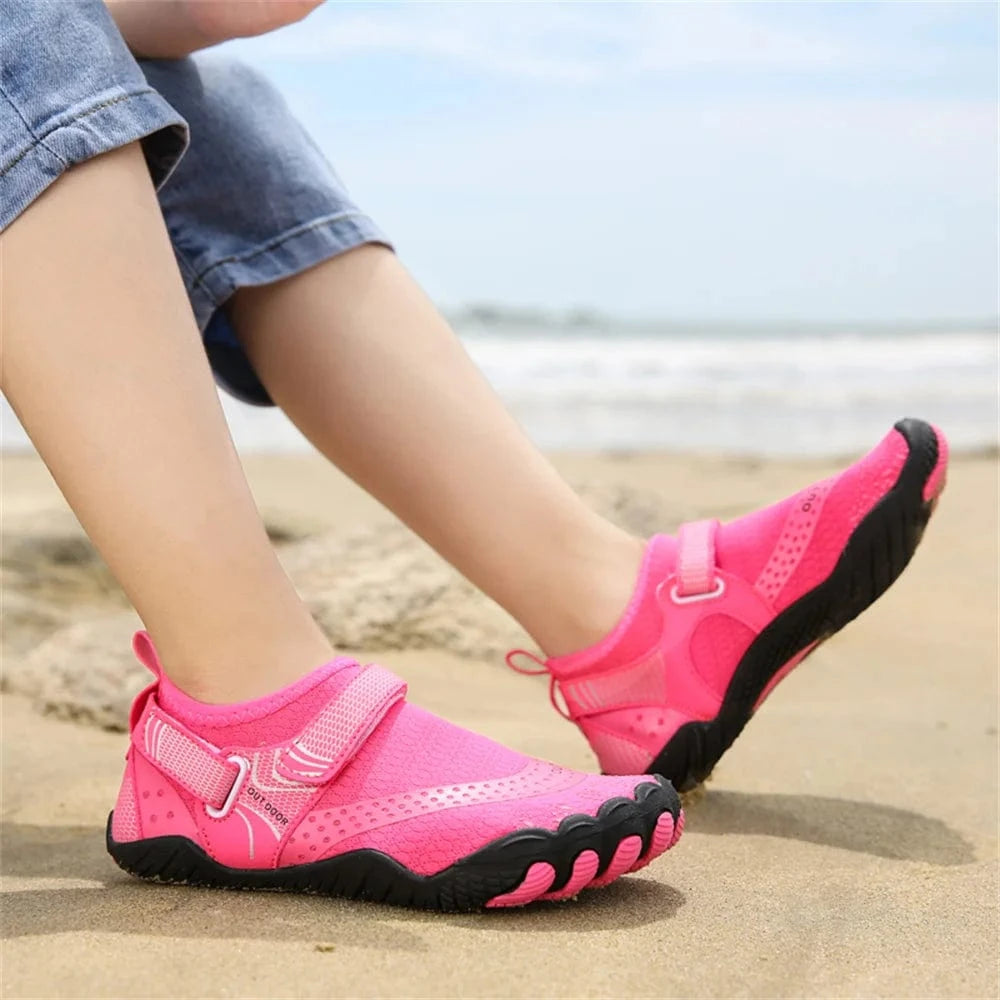 Chaussures d'eau enfants antidérapantes 5 doigts | ZOLVIA