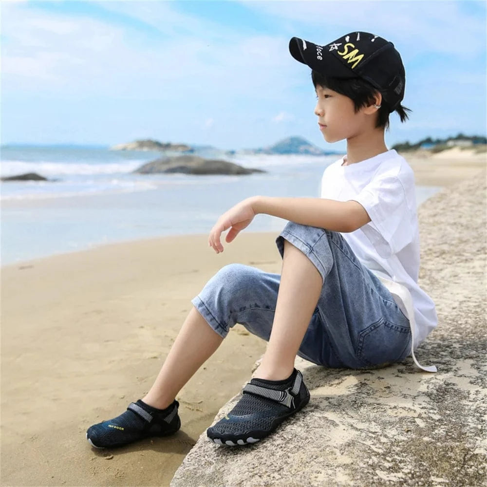 Chaussures d'eau enfants antidérapantes 5 doigts | ZOLVIA