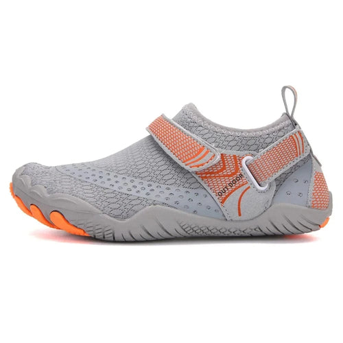 Chaussures d'eau enfants antidérapantes 5 doigts | ZOLVIA Gris / 24