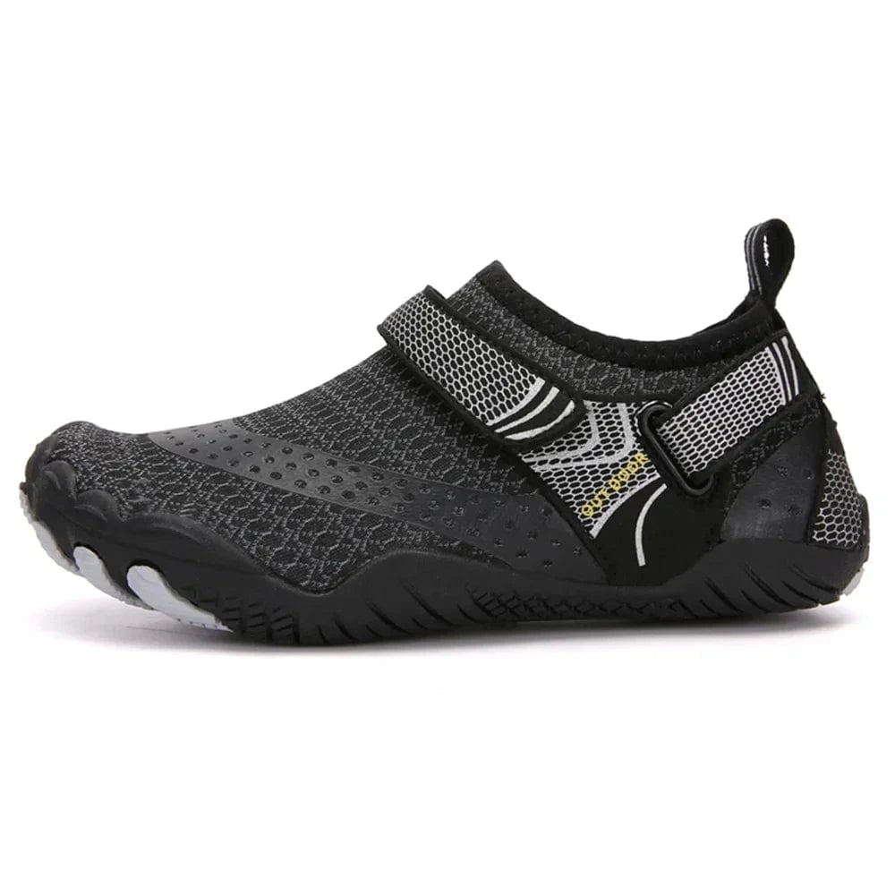 Chaussures d'eau enfants antidérapantes 5 doigts | ZOLVIA Noir / 24