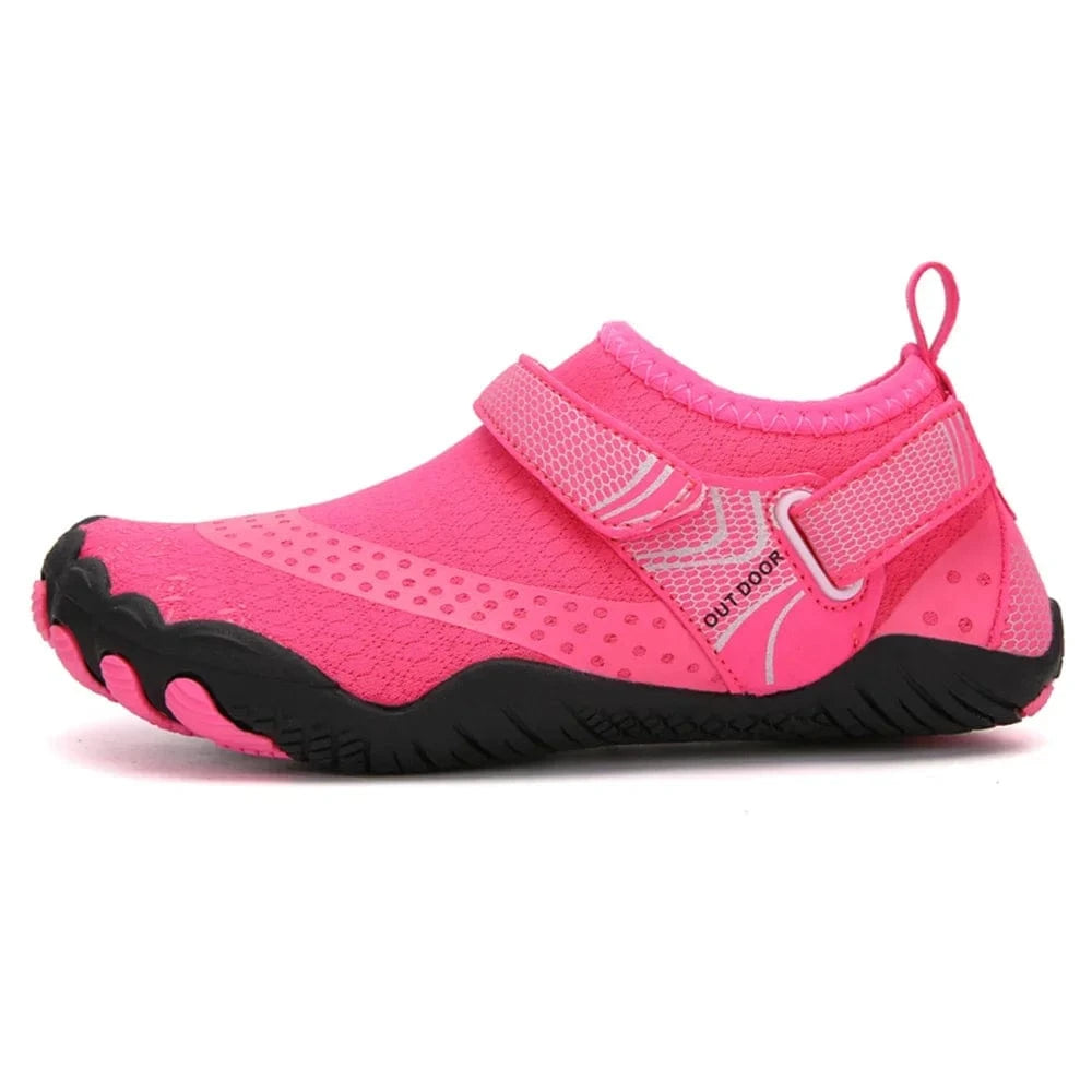 Chaussures d'eau enfants antidérapantes 5 doigts | ZOLVIA Rose / 24