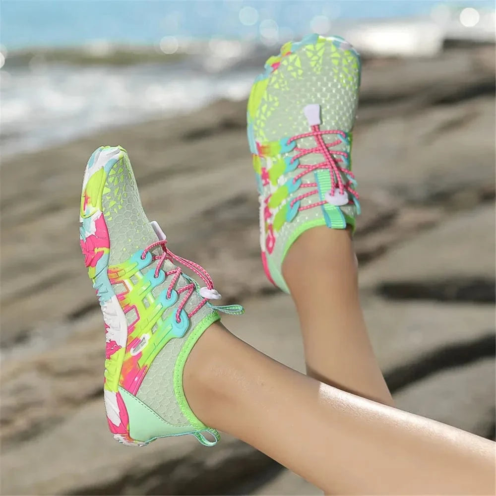 ZOLVIA™ WaveMotion : Chaussures aquatiques colorées été | ZOLVIA