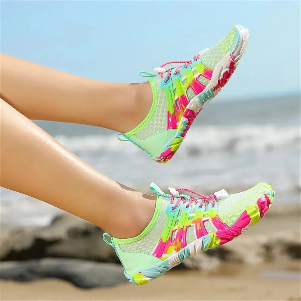 ZOLVIA™ WaveMotion : Chaussures aquatiques colorées été | ZOLVIA