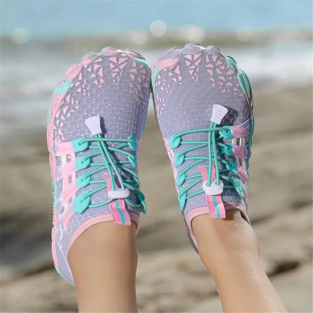 ZOLVIA™ WaveMotion : Chaussures aquatiques colorées été | ZOLVIA