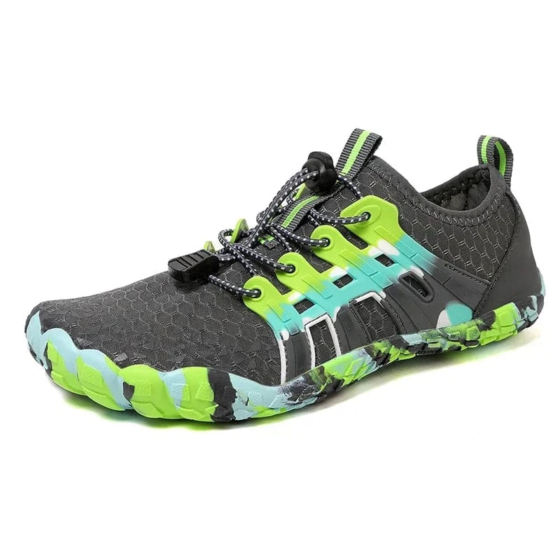 ZOLVIA™ WaveMotion : Chaussures aquatiques colorées été | ZOLVIA Gris Foncé / 35